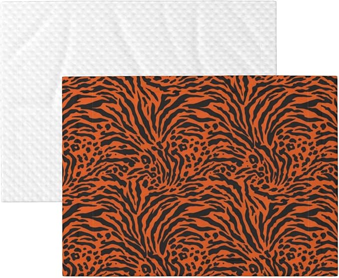 Two Sided Pet Cuddler Blanket for Anxiety Calming, 3D Realistic Cheetah Leopard Print, Reversible Plush Design with Bubble Dot Pattern Provides Familiar Surface Anywhere