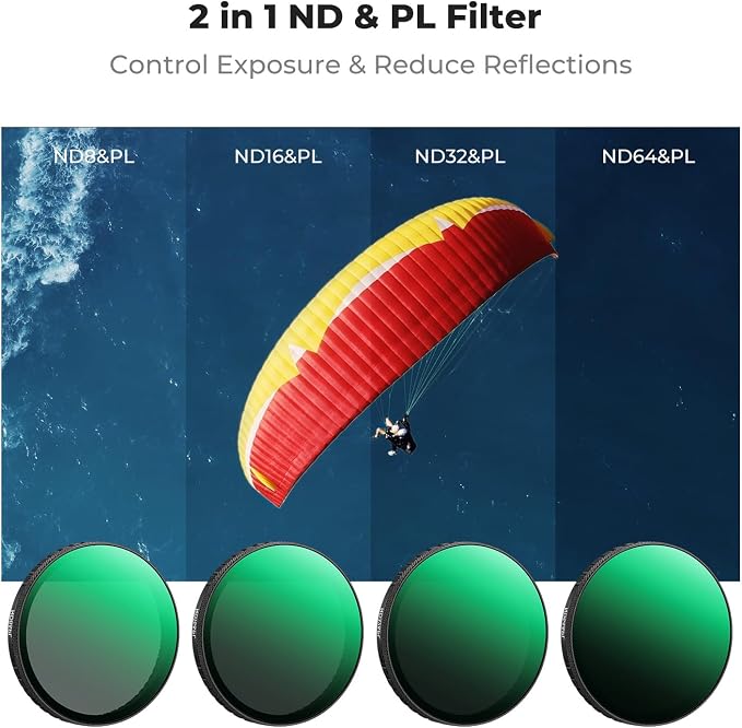 K&F CONCEPT CPL ND Filter Kit Compatible