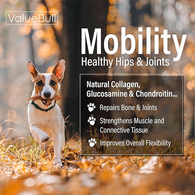 ValueBull Chicken Feet for Dogs, 800 Count Wholesale Pack - All Natural Dog Chew, Hip and Joint Chew, Single Ingredient Dog Treat