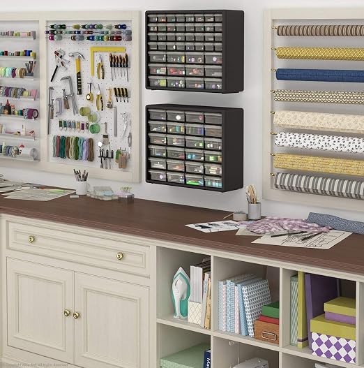 Akro-Mils 44-Drawer Plastic Drawer Storage Cabinet