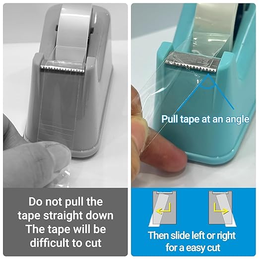 12 Rolls Clear Tape, Transparent Tape Refills for Dispenser, 1 Inch Core, 3/4 x 1000 Inches, Strong Adhesive for Gift Wrapping, Office, School, Home, Desk Supplies & Crafts