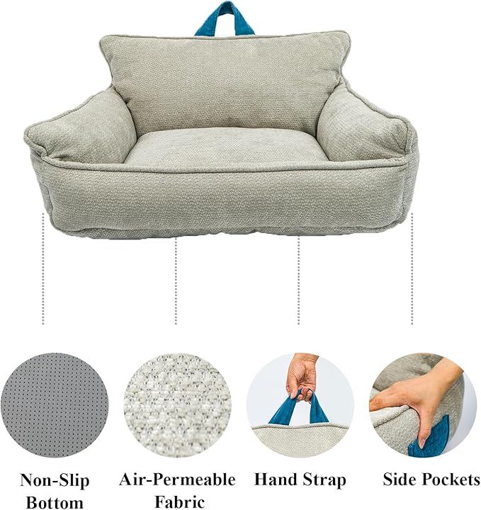 Orthopedic Dog Bed,Large Dog Bed,Memory Foam Washable Dog beds,Medium & Large Dogs,Waterproof,L(30"x24"x14")