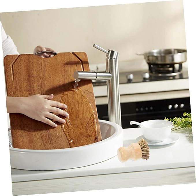 Dish Brush Handle Potato Scrubber Brush Sturdy Bristles