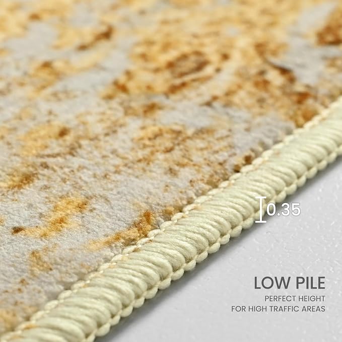 2x6 Rug Runners for Hallways Kitchen Runner Rug Non Slip Washable Long Runner