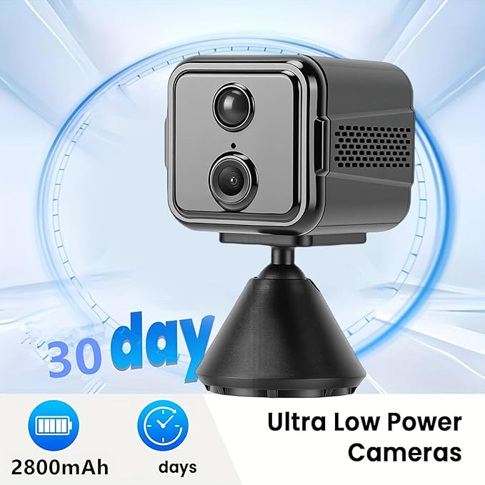 GOWENIC Security Camera Indoor, 4K UHD Pet Camera with Phone App for Dog Cat, for Home Nanny Baby Room, AI Motion Detection 5G 2.4GHz WiFi