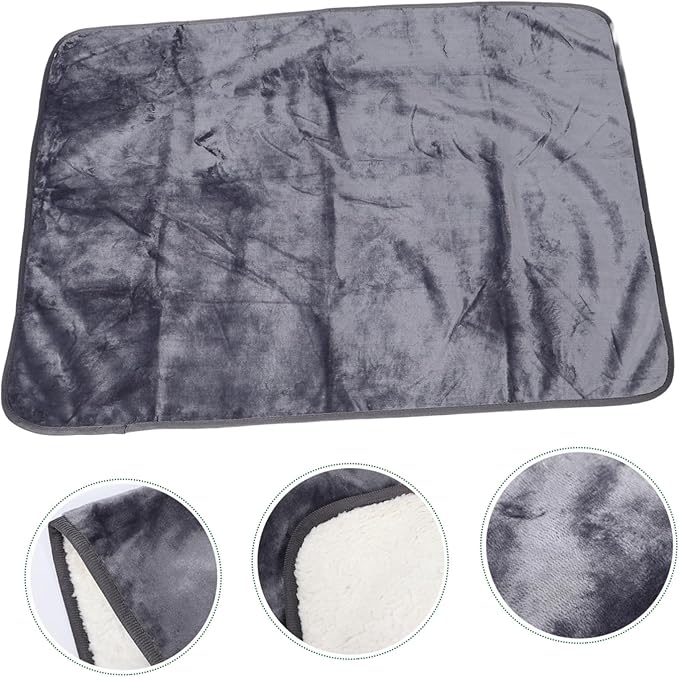 Hemoton Pet Blanket for Large Dogs Warm Cozy Reusable Sofa Bed Car Dog Throw Blanket