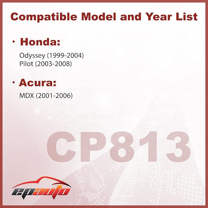 EPAuto CP813 Cabin Air Filter includes Activated Carbon Replacement