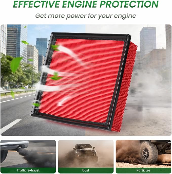 Cabin Engine Air Filter Kit CF10285, CA10741 Fit