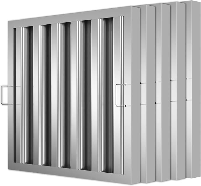 Stainless Steel Commercial Kitchen Hood Filter 19.5W x 19.5H Inch Range Hood
