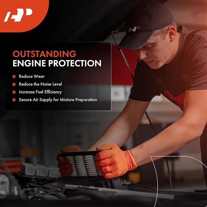 A-Premium Front Engine Air Filter Compatible