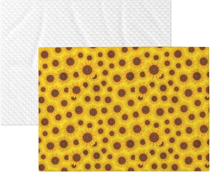 Dog and Cat Blanket in One, Beautiful Sunrise Sunflower Art, Double Sided Plush Throw with Raised Dot Pattern on One Side and Flat Velvet on Other for Variety