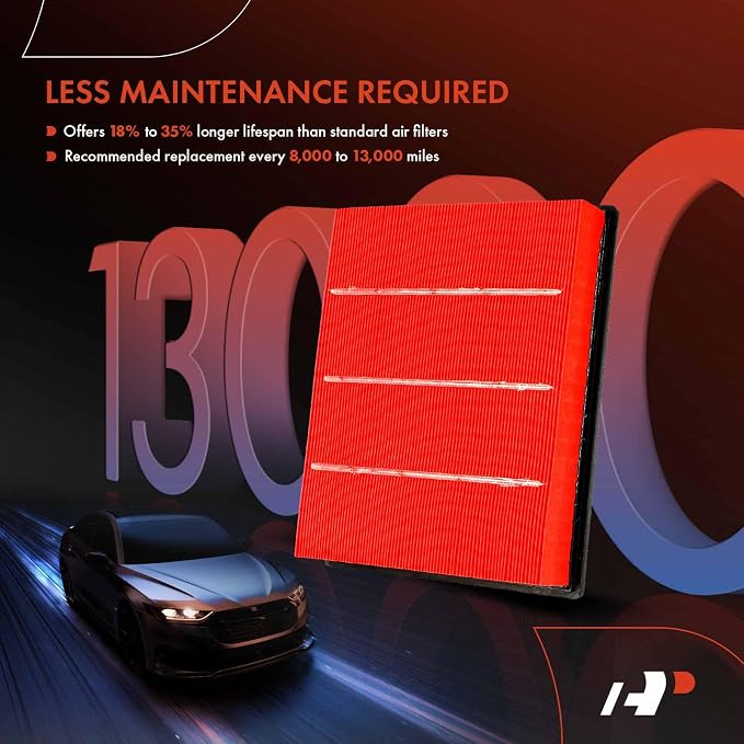 A-Premium Pre-oiled Engine Air Filter Compatible