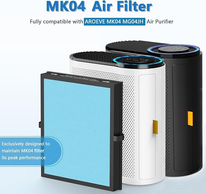 2 Pack MK04 Air Filter Replacement