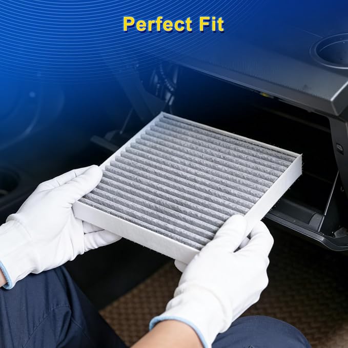 Cabin & Engine Air Filter Kit for 2012-2017 Camry 2.5L