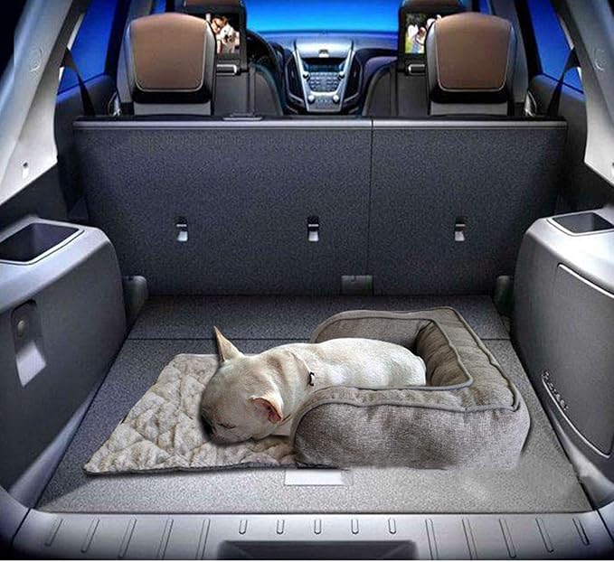 Pet Dog Bed Furniture Protector Cover Dog Couch Sofa Cushion Bed with 3-Sides Removable Cushions, Washable Collapsible Pet Blanket Mat Cave for Dog Cat and Other Animal