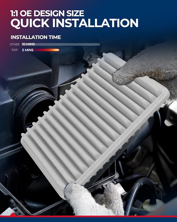 KAX Engine Air Filter, CA10495 Replacement