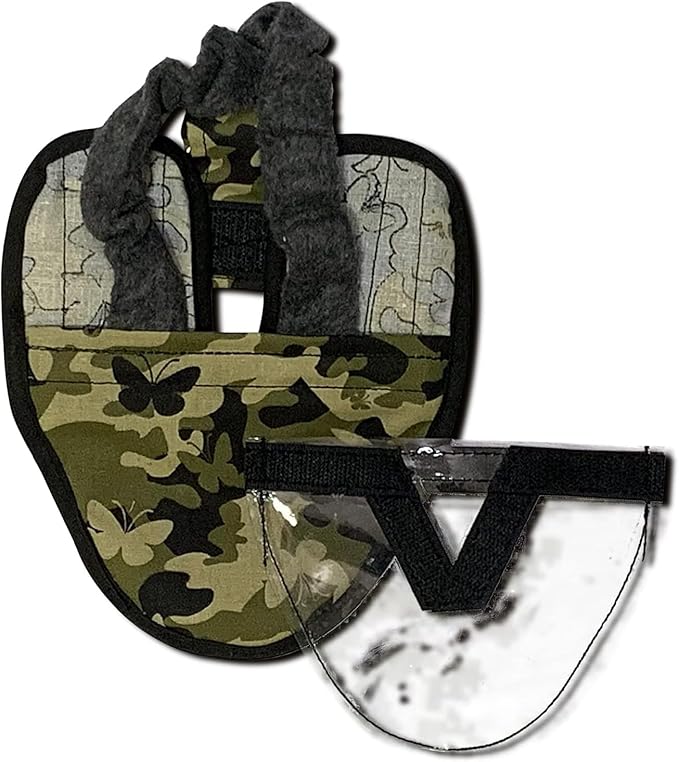 Hen Holster Wrap-Around Bird Diaper & Harness for Larger Pigeons, Small Breed - with Removable Liner, Adjustable Fit for Outdoor Adventures & Indoor Use, Easy to wear - Butterfly Camo, XS
