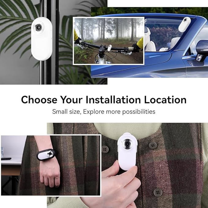 Cat Camera with 32GB SD Card, HD 1080P Mini Body Camera for Cat & Dog Collar, Outdoor, Birthday Gift