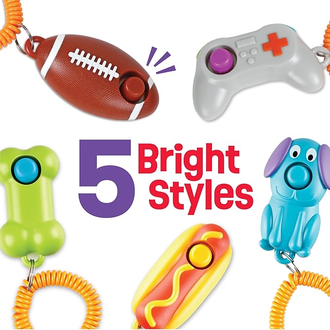 Brightkins Smarty Pooch Gamepad Training Clicker - Enrichment Dog Training Clickers, Gift for Puppies and for All Breeds
