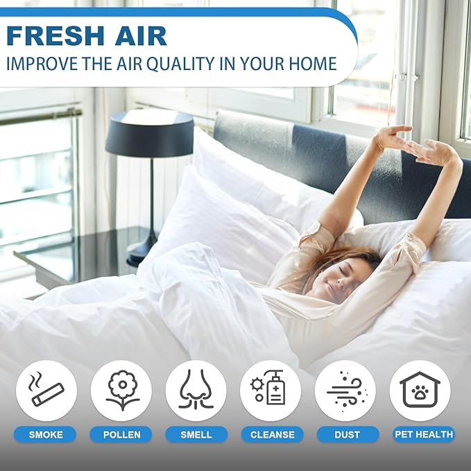 Air freshener (Purple) - for Home, Bedroom and Office - Essential Oil Aroma Diffuser with LED Coloured Night Light with Soothing Water Flow Sound - Water Filtered air Purifier for Pets and Smokers.