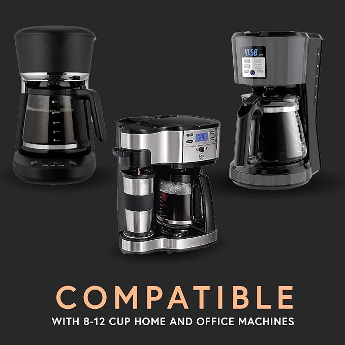 Tupkee Coffee Filters 8-12 Cups
