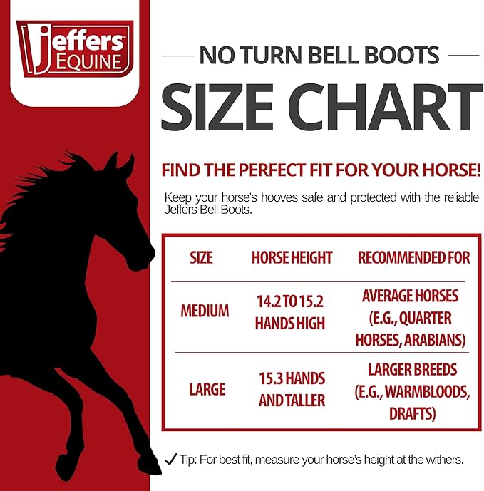 Jeffers Expression No Turn Bell Boots for Horses - Turquoise & Purple, Large | Shock Absorbing Hoof Protection | Secure Double Hook & Loop Closure, Perfect for Turnout, Training, & Riding - 1 Pair
