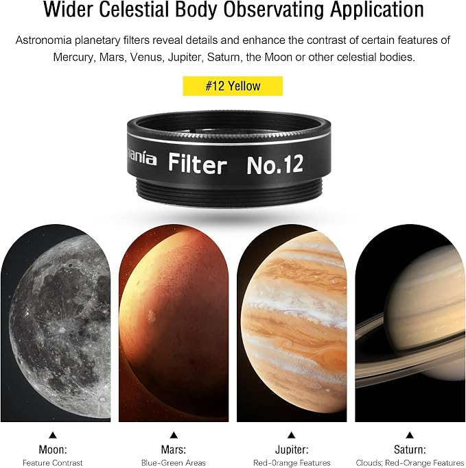 Astromania Telescope Filter, Planetary Filter