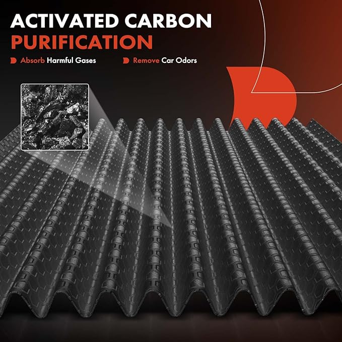 A-Premium 2-PC Cabin Air Filter w/Activated Carbon Compatible