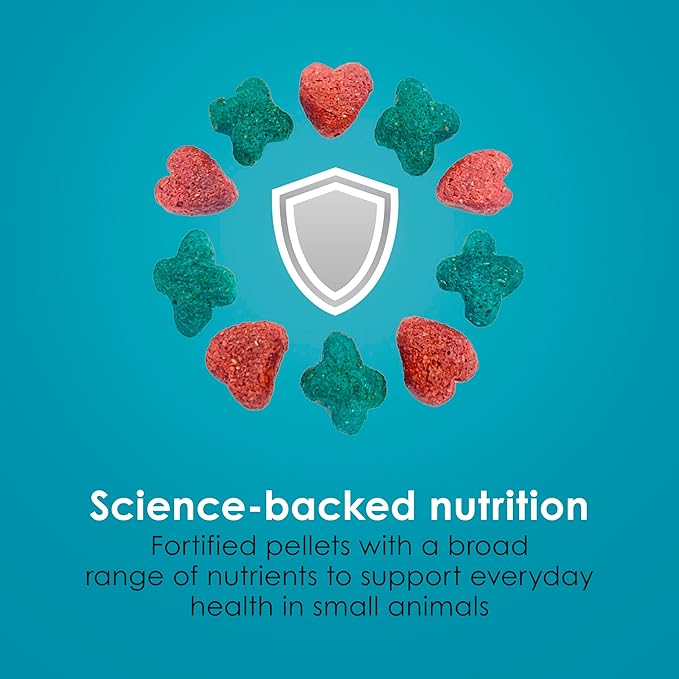 Kaytee Forti-Diet Pro Health Nourish+Protect Guinea Pig Food, Comprehensive Nutrition Backed by Science, Digestive Health, Immune Support, 20 pounds