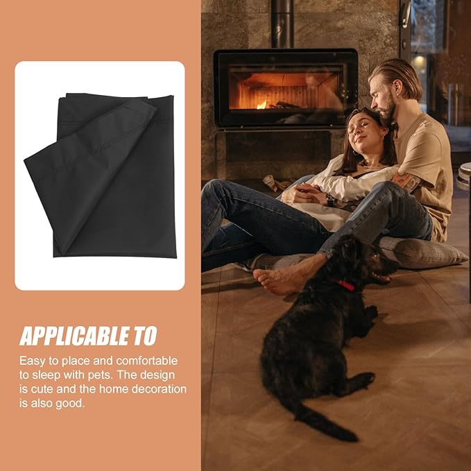 VOSAREA Elevated Dog Bed for Outside Detachable Dog Bed Canopy Comfortable Pet Hammock Indoor Outdoor