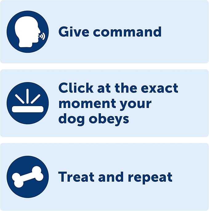 PetSafe Clik-R Training Tool – Clicker Trainer for Dogs – Positive Reinforcement – Dog Training Marker – All Stages of Life – Ergonomic Design – Clear Click Sound