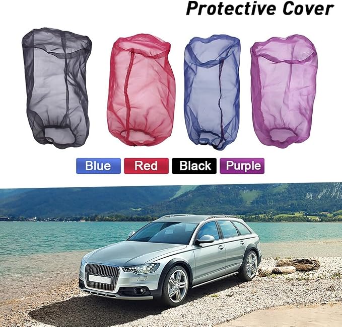 Intake Filter Mesh Cover Polyester Cloth Oilproof and Dustproof Cover Car Cold