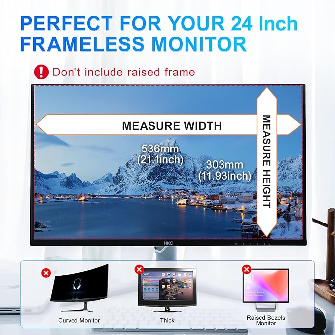 Magnetic 24 Inch Privacy Screen