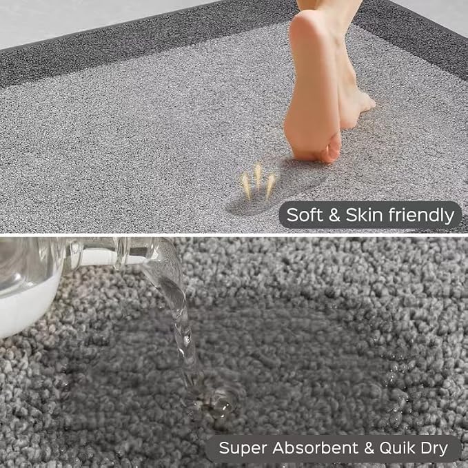 Machine Washable Runner Rug 32" x 168", Non Slip Kitchen Rug