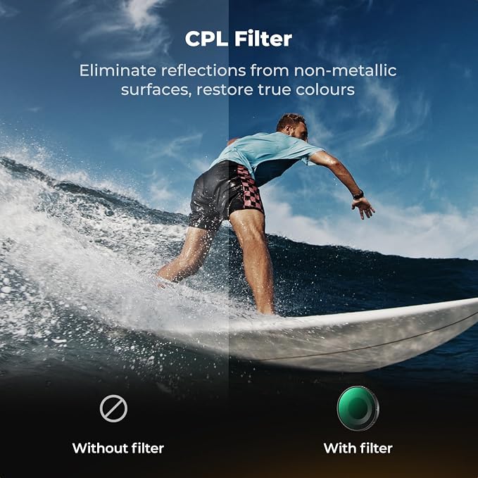 K&F CONCEPT 6Pack HD Filter Kit Compatible