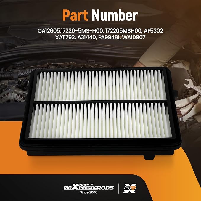 maXpeedingrods CA12605 Engine Air Filter Fit