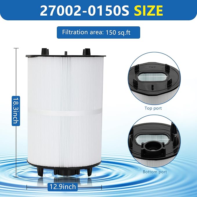27002-0150S Pool Filter Cartridges Compatible