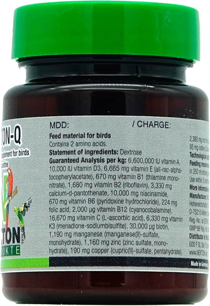 Nekton Q Vitamin K plus other Vitamins for Birds, 30gm