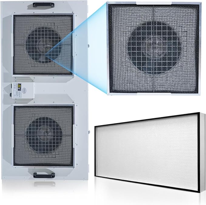 HEPA H14-Filter Laminar Flow Hood Updated FanFilter Unit（Include HEPA