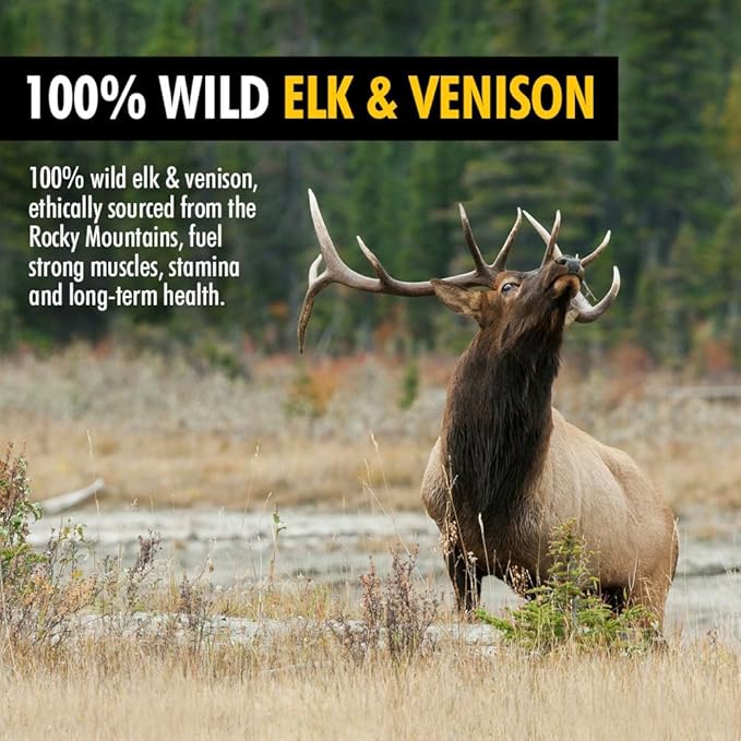 High Country Wild Blueberry Elk & Venison Training Dog Treats - Natural Grain-Free Puppy & Dog Snacks - Protein for Training & Reward - No Fillers, No Artificial Preservatives, 4oz 2 Packs