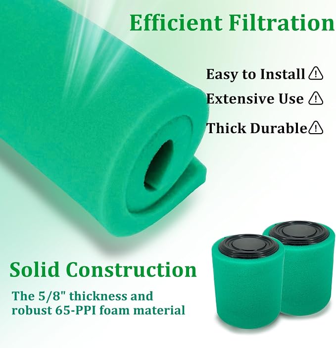 Foam Air Filter Replace for U-ni Filter BF-1 BF1