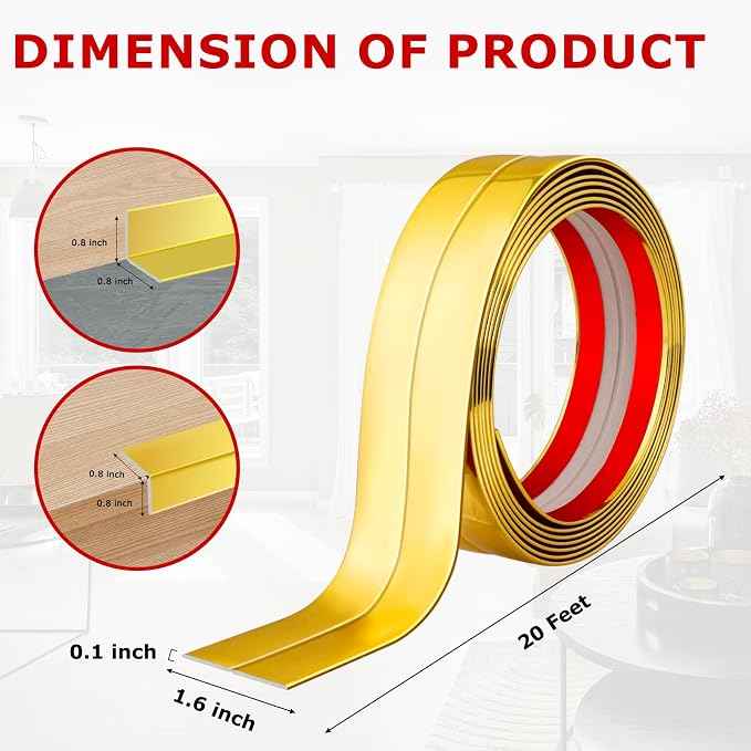 Flexible Wall Corner Protector Moulding Trim Peel and Stick Wall Corner Guards