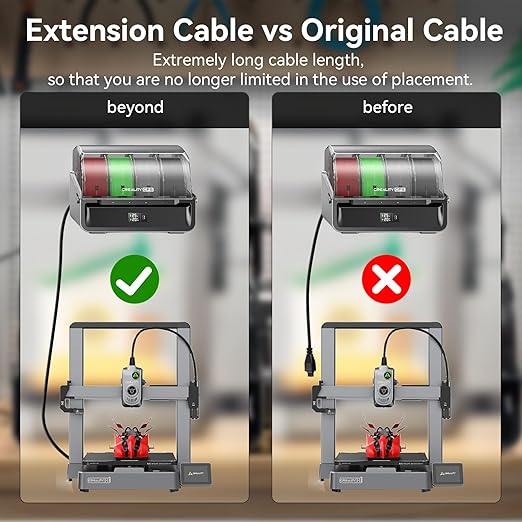 1.5M CFS 6-Pin RS485 Extension Cable Compatible