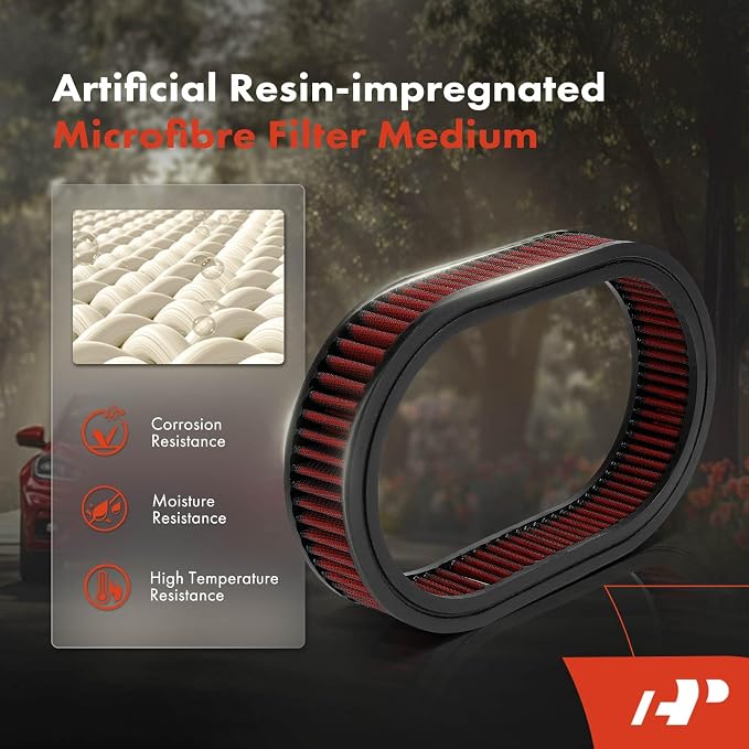A-Premium Universal Air Cleaner Filter Assembly