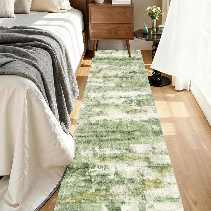 Washable Runners for Hallway 2x6 Runner Rug, Ultra-Thin Kitchen Runner Rugs