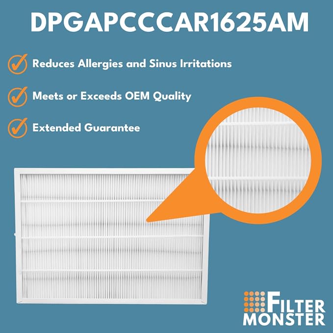 Filter-Monster - MERV 15 Replacement Air Filter Compatible - Compatible with
