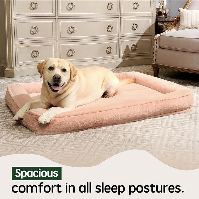 BALANCE XL Dog Beds, Orthopedic Dog Bed with Egg Crate Foam, Waterproof Dogs Bed with Removable and Washable Cover, Extra Large Dogs Bed up to 90lbs