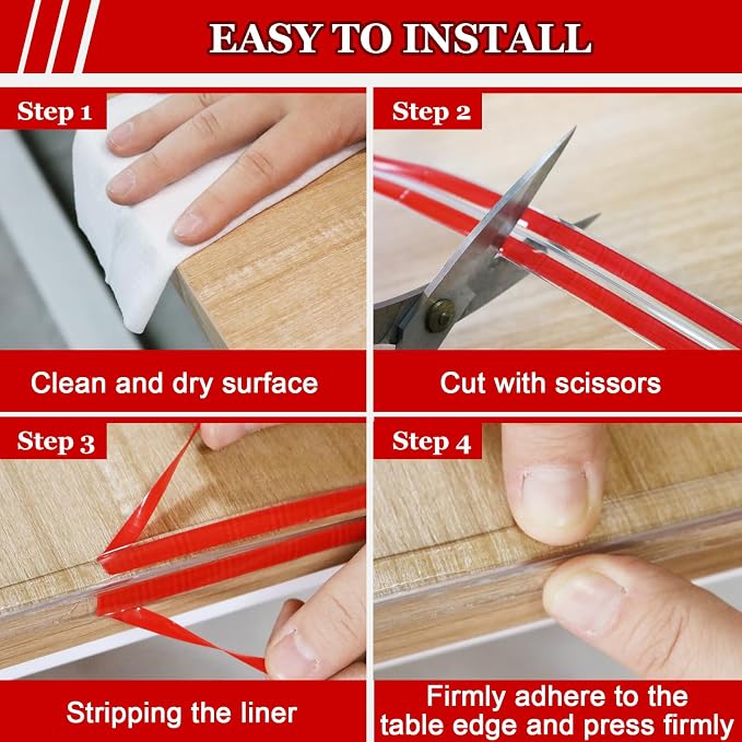 Baby Proofing Corner & Edge Safety Bumpers