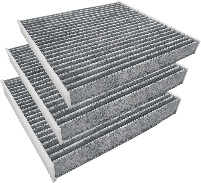 3 PACK QTC285 CABIN AIR FILTER for Camry, Highlander, Replacement for CF10285