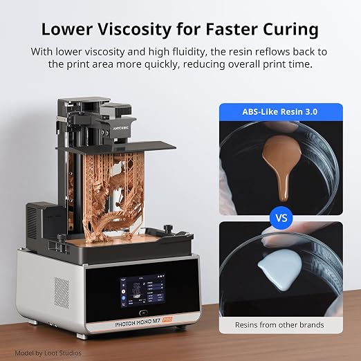 ANYCUBIC ABS-Like Resin 3.0, Upgraded 14K 3D Printer Resin